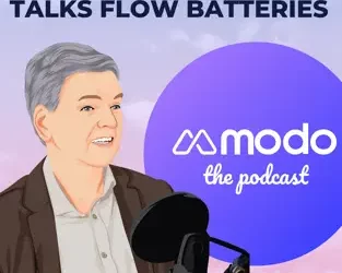 Modo podcast: storage solutions & flow batteries | interview with alan greenshields