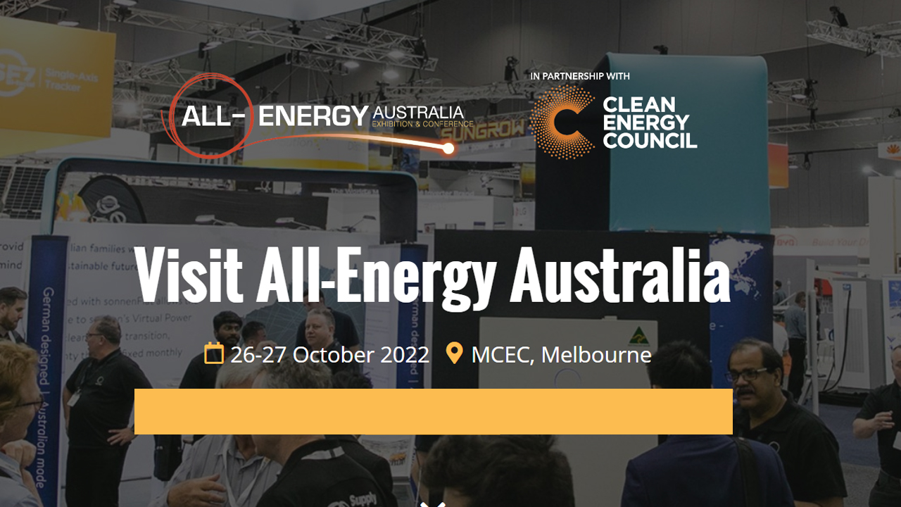 All-Energy Australia 2022 image