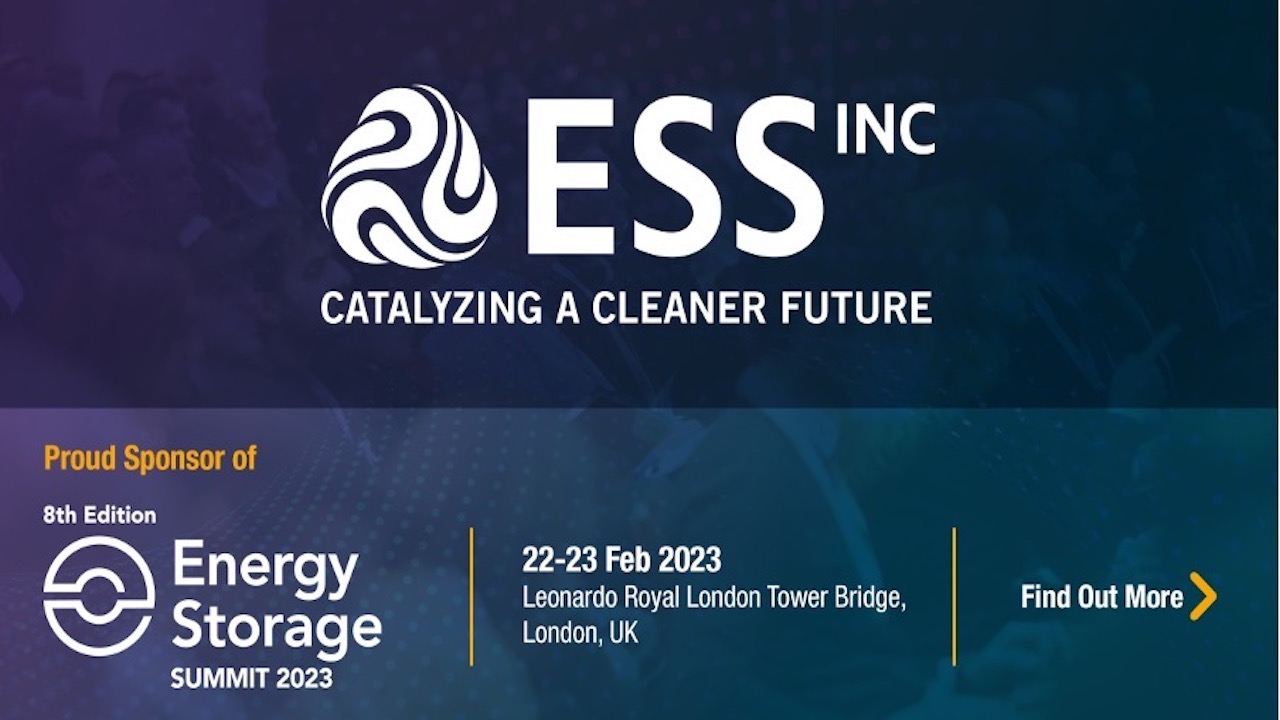 Energy Storage Summit UK ESS sponsor logo