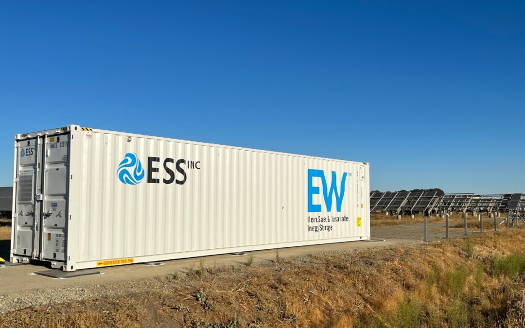 Ess technology to demonstrate value of long-duration energy storage in military applications