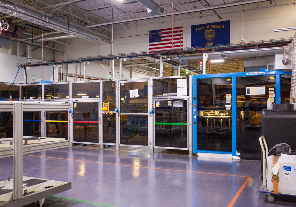 ESS and EXIM celebrate manufacturing expansion with a ribbon cutting